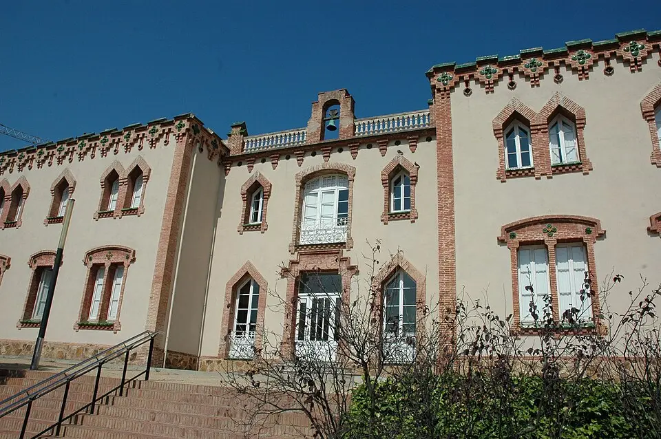 Fachada del Hospital-Asil Sant Jaume, en Blanes